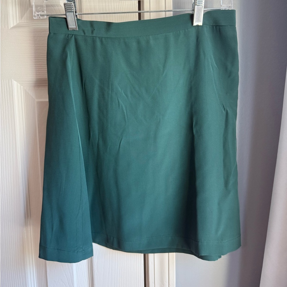 Amanda Uprichard Green Silk Skirt